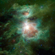 Illustration for article titled The first photo of the Orion Nebula compared to one taken by an iPhone